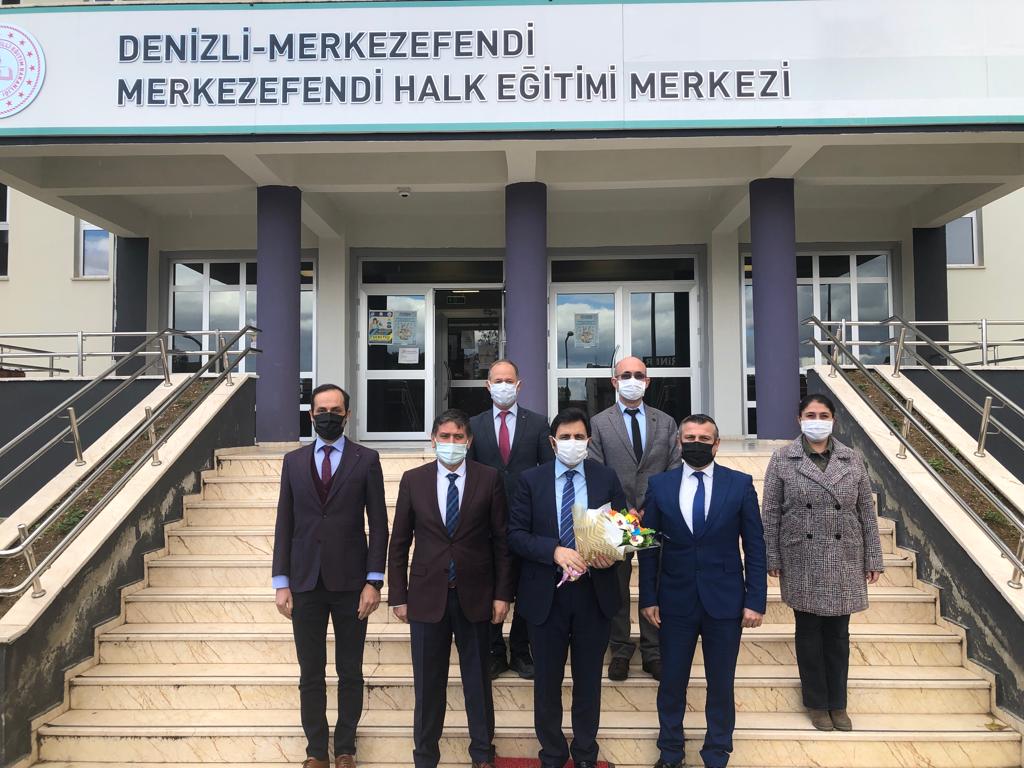 Kaymakamımız Dr. Adem Uslu, Merkezefendi Halk Eğitimi Merkezi ...