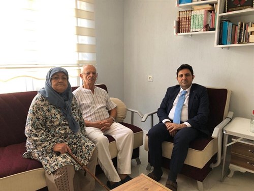 Kaymakamımız Dr. Adem Uslu'dan Şehit Ailemize Ziyaret